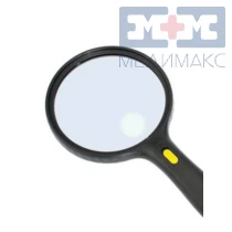 Лупа Kromatech ручная, круглая 1,8/5х, 138 мм с подсветкой (3LED)