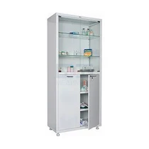 Шкаф медицинский HILFE МД 2 1780/SG верх стекло, низ сталь
